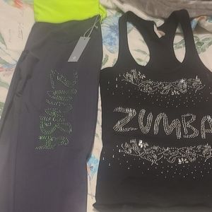 Zumba leggings and Zumba Shirt